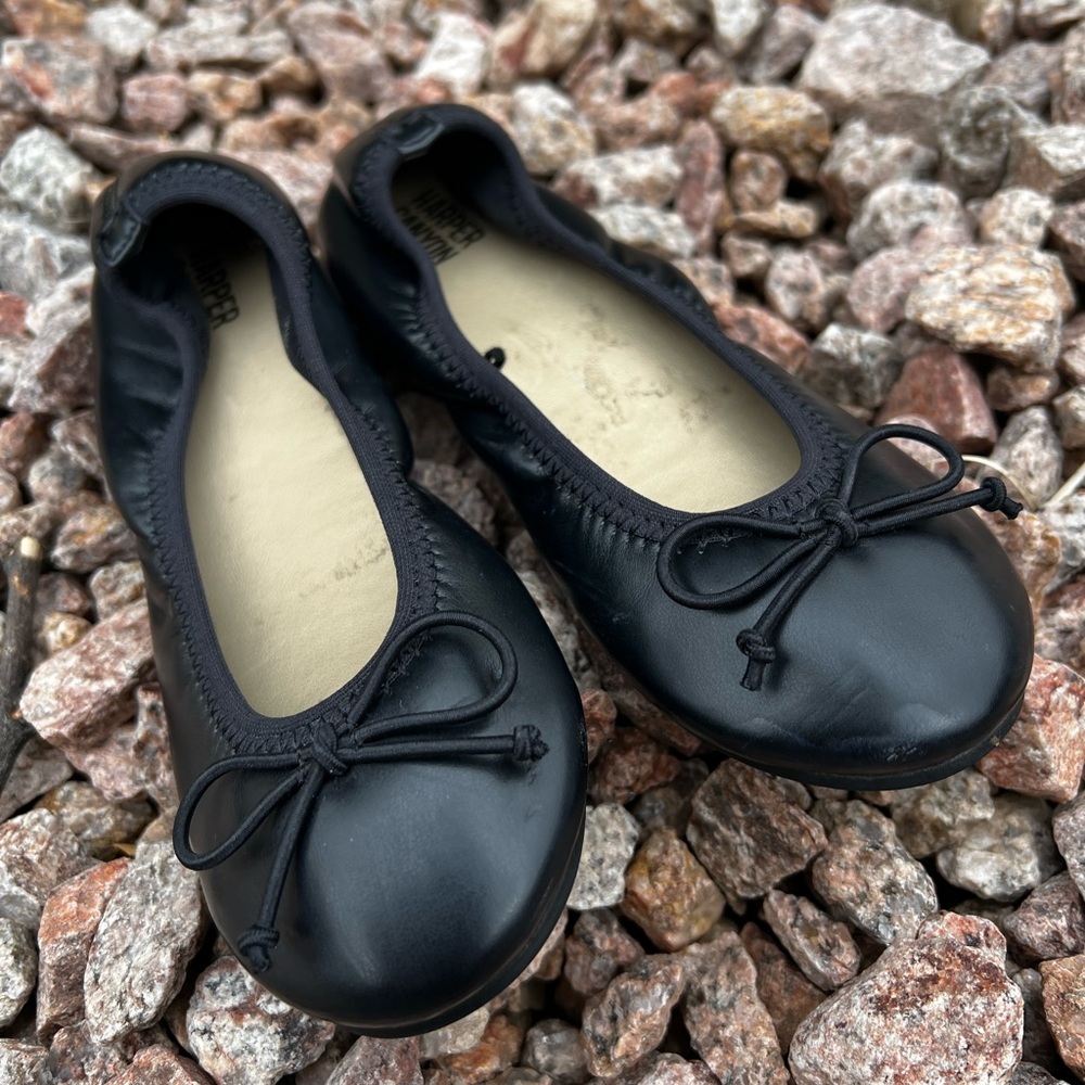 Harper Canyon Ballet Flats Toddler/Little Girl 12M Black Dress Shoes Nordstrom